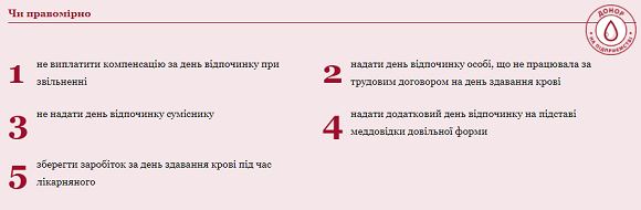 Гарантії працівникам-донорам