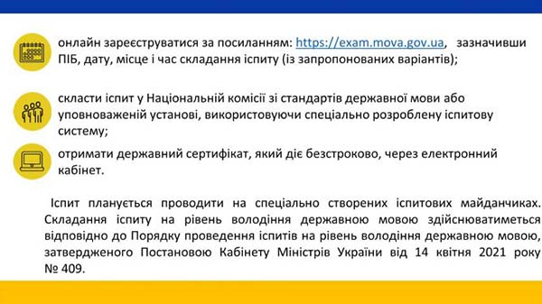 Порядок підтвердження вільного володіння державною мовою під час проведення конкурсів на посади держслужби та призначення переможців