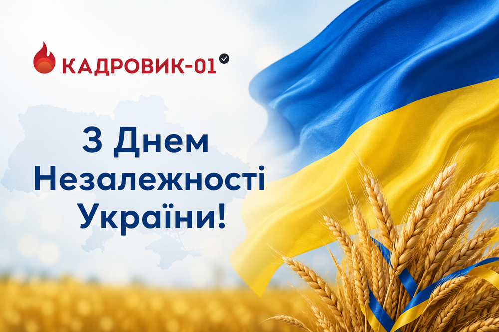З Днем Незалежності — днем нашої свободи та незламності!