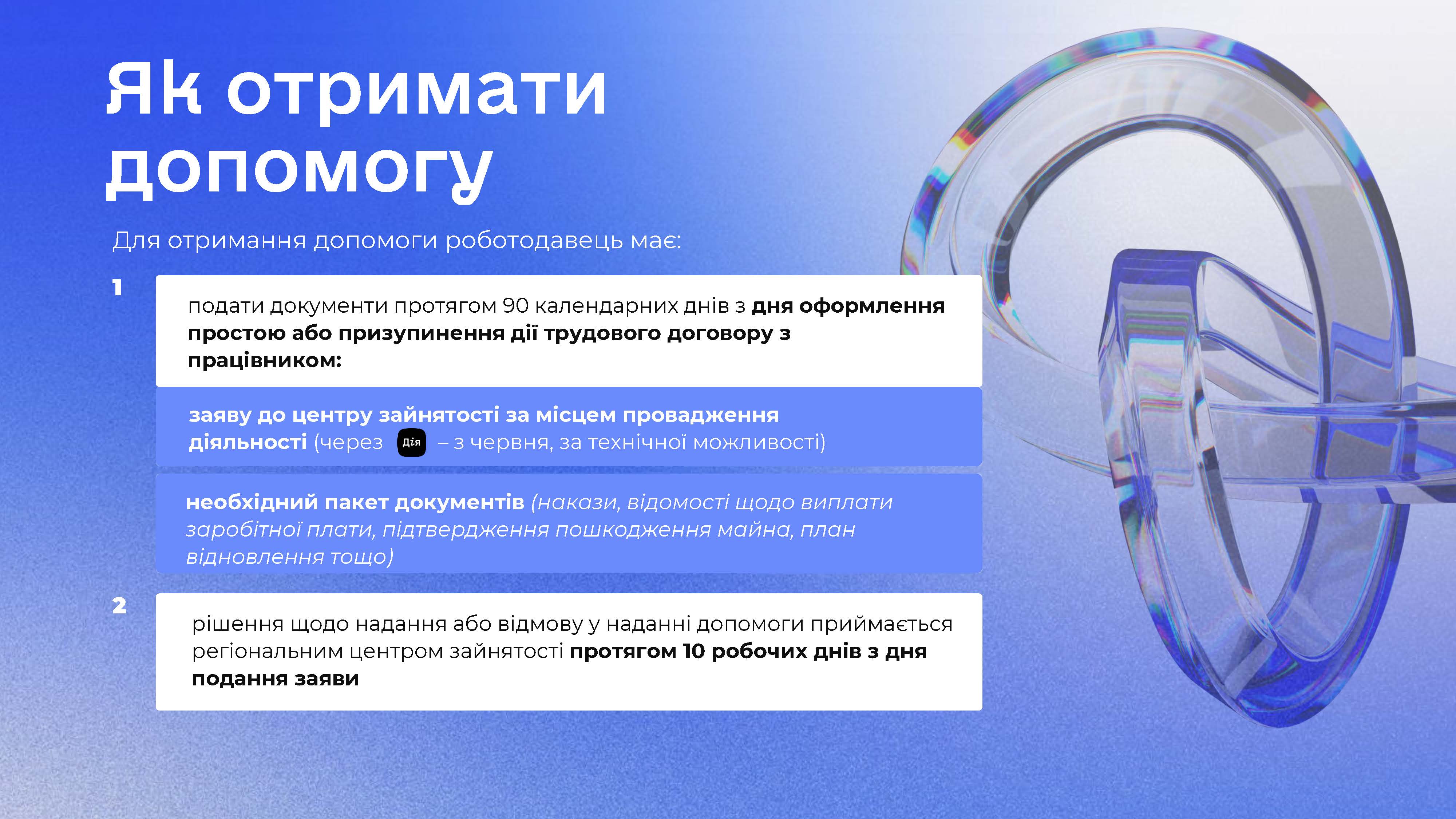 «Точка опори»: що саме передбачає програма компенсацій від уряду (інфографіка)