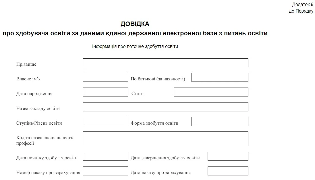 Хто видасть студентам довідки для ТЦК, — роз’яснює МОН
