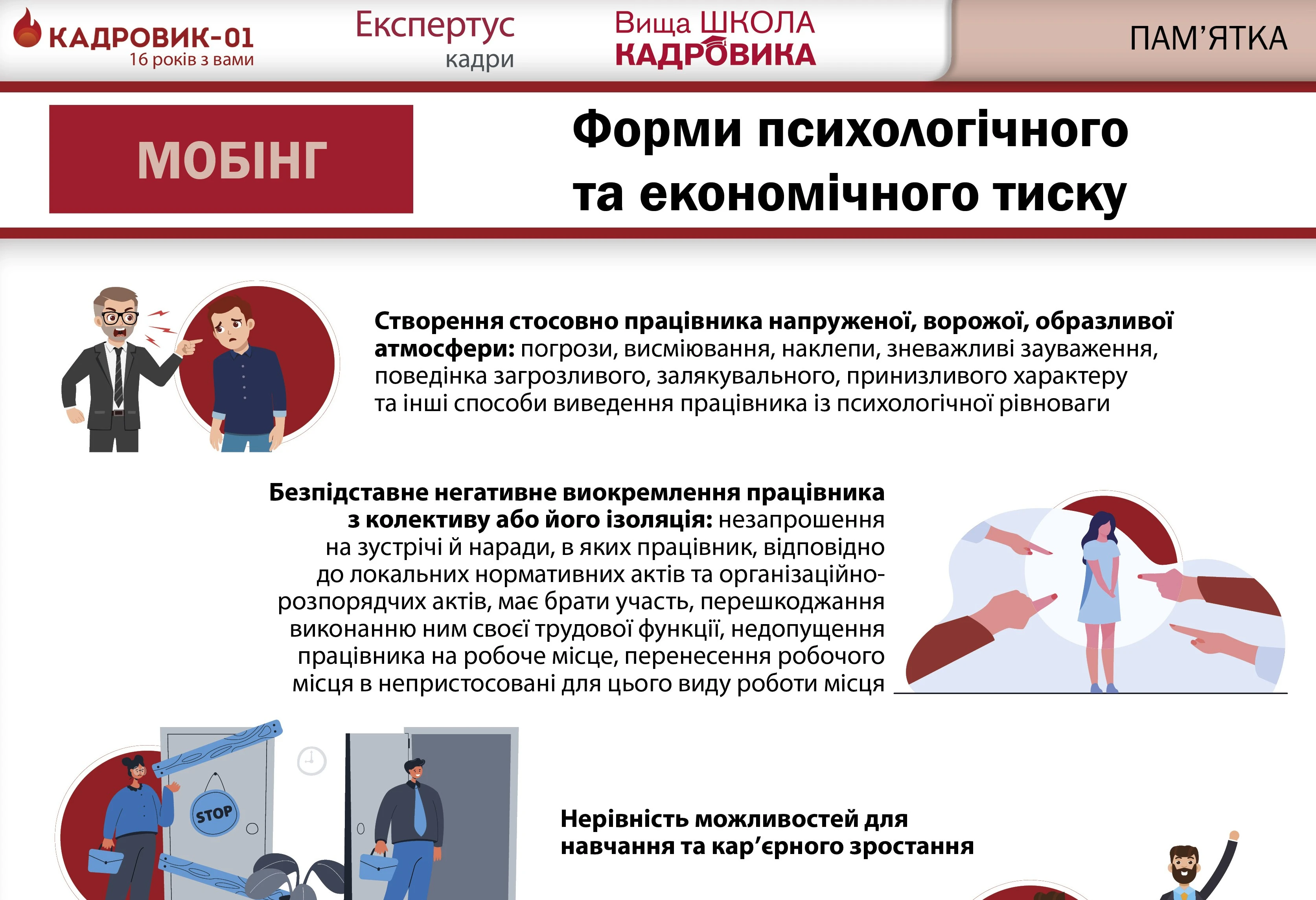 Покарання за мобінг: яку відповідальність передбачає КУпАП