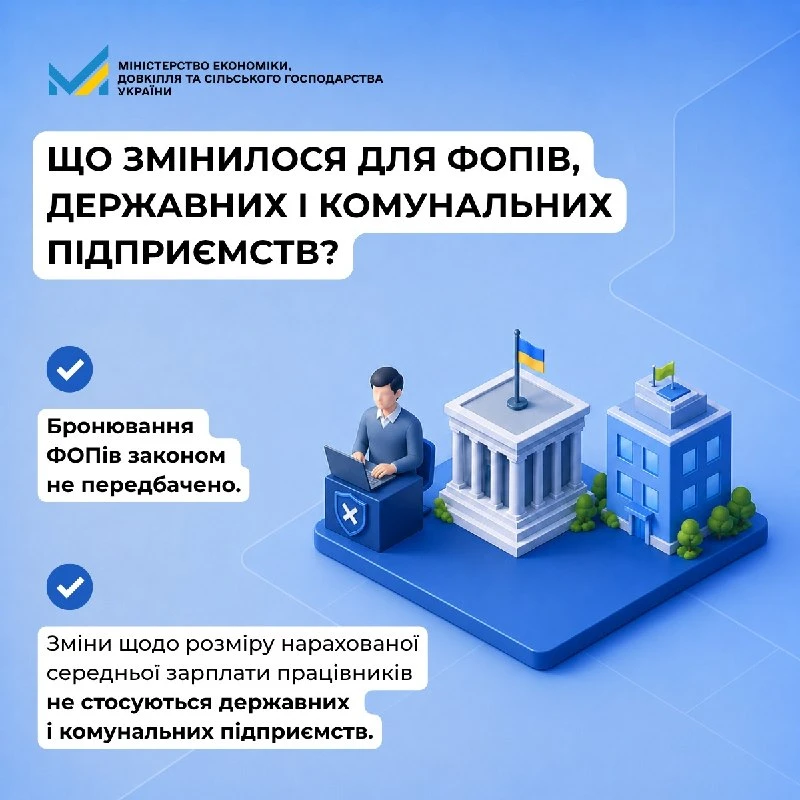 Бронювання і критичність по-новому: Мінекономіки відповідає на питання (інфографіка)