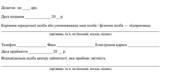 Звіт № 3-ПН «Інформація про попит на робочу силу (вакансії)»
